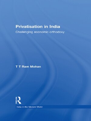 cover image of Privatisation in India